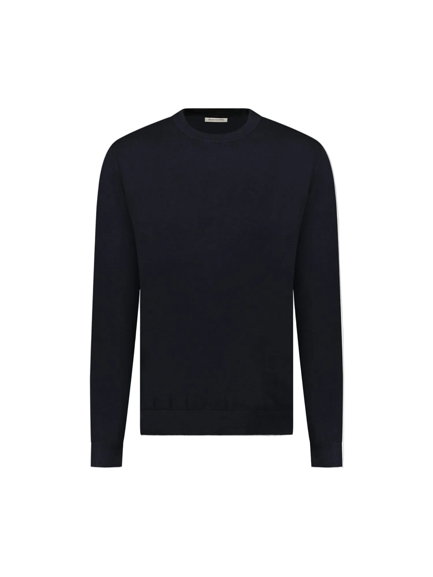 Peckham Rye Knit L/S Black Crewneck